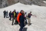 Ovacık’ta Kırk Merdiven Şelalesi’nde mahsur kalan vatandaş kurtarıldı