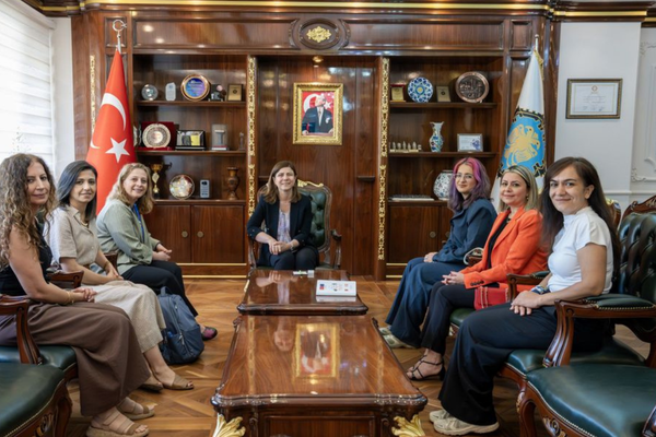 Kadın Dostu Kentler Programı heyeti Diyarbakır’da temaslarda bulundu