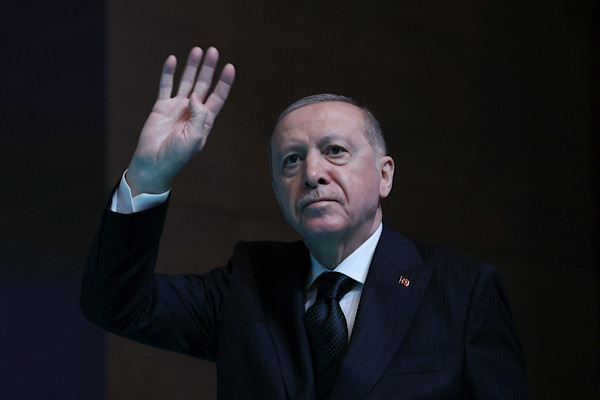 Cumhurbaşkanı Erdoğan, Moritanya Cumhurbaşkanı El Ghazouani ile görüştü