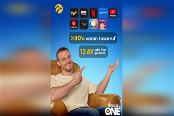 En popüler uygulamalar, tek pakette ve tek faturayla Turkcell One’da