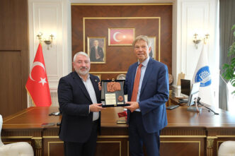 Hollanda’nın Ankara Büyükelçisi Wijnands, Başkan Aşgın’ı ziyaret etti